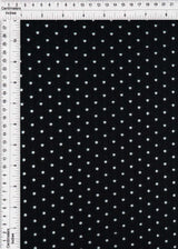 Eyelet Jacquard Knit Stretch Fabric