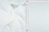 Eyelet Jacquard Knit Stretch Fabric