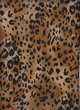 Techno Crepe Leopard Print Stretch Fabric