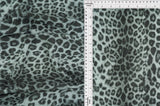 1 Yard Techno Crepe Animal Print Knit Fabric 220 GSM, 58/60? Wide Polyester Spandex Blend