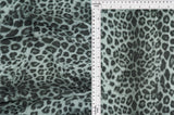 Leopard Print Stretch Knit Fabric