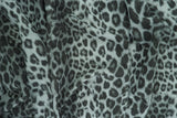 Leopard Print Stretch Knit Fabric