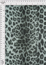 Leopard Print Stretch Knit Fabric