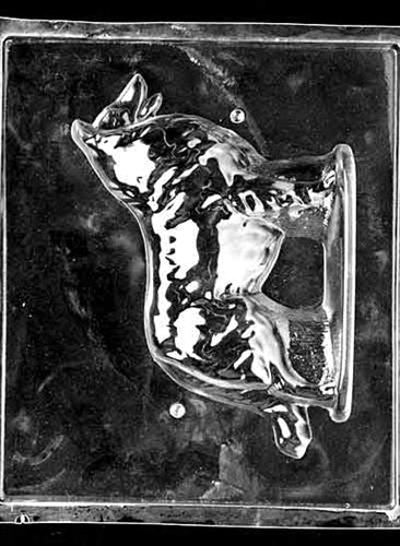 3D Collie Chocolate Mold - Back - LPDOG015B