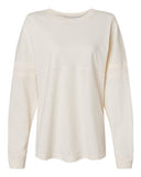 Boxercraft Women's Pom Pom Long Sleeve Jersey T-Shirt