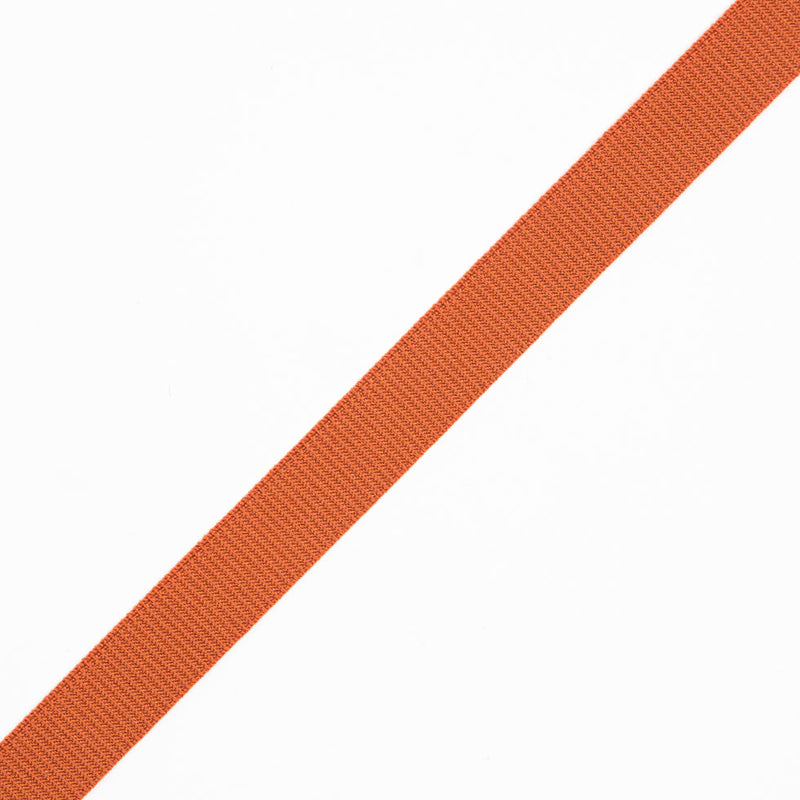 Orange Stretch Grosgrain - 0.625"