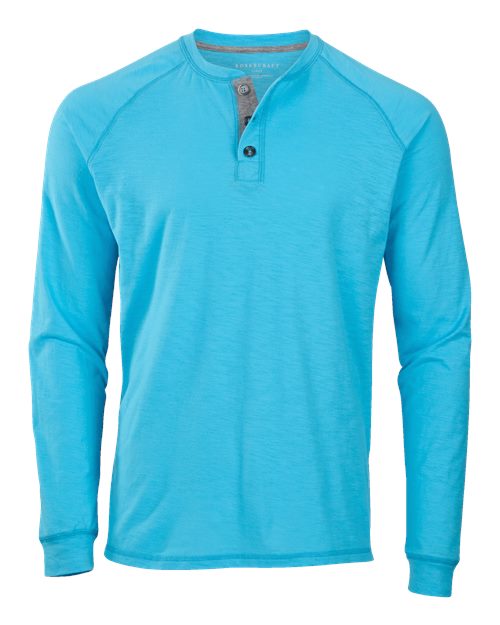 Boxercraft Unisex Henley Long Sleeve T-Shirt