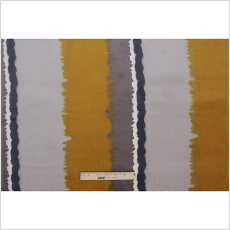 Sahara Abstract Stripes Cotton-Modal Velvet Print