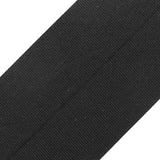 Black Stretch Fold Over Grosgrain - 3.125"