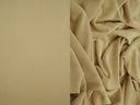1 Yard Slinky Rib Knit Fabric 1x1 Solid Polyester Spandex Stretch 52/54 Inches