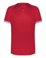 Youth Cutter Henley Jersey by Augusta Sportswear