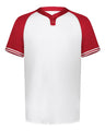 Youth Cutter Henley Jersey by Augusta Sportswear