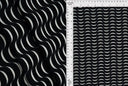 1 Yard 4×2 Yummy Rib Abstract Print Knit Soft Stretch Fabric 58/60'' Width for Apparel & Crafts