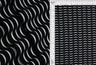 1 Yard Abstract Print 4X2 Yummy Rib Knit Fabric Soft Stretch 58/60 Inches Wide