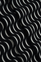 4×2 Yummy Rib Abstract Print Knit Soft Stretch Fabric 58/60? Width for Apparel & Crafts