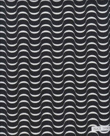 Abstract Ribbed Stretch Knit Fabric