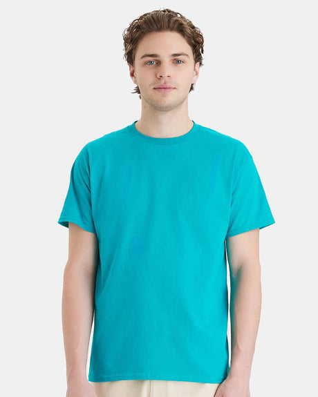 Hanes 12-pack classic fit cotton crewneck short sleeve T-shirts