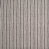 Spanish Gray Striped Poly/Cotton Canvas
