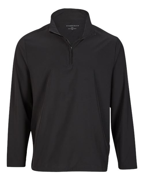 Boxercraft Men's Quarter-Zip Stretch Pullover