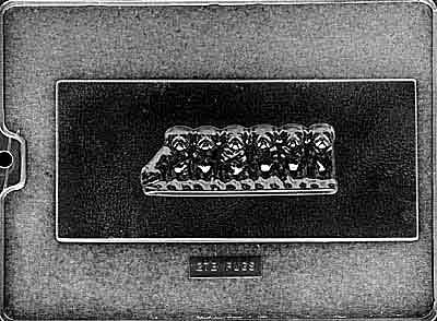 Pugs On A Bar Chocolate Mold - LPDOG016
