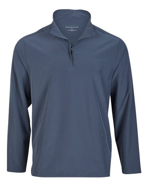 Boxercraft Men's Quarter-Zip Stretch Pullover
