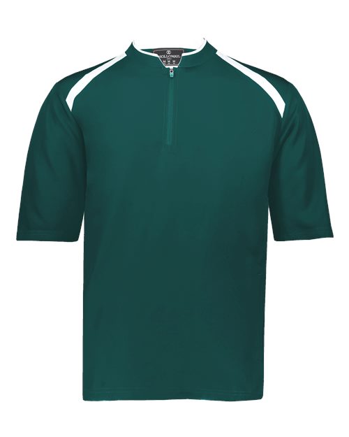 Clubhouse Short Sleeve Quarter-Zip Pullover