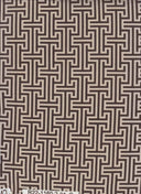 1 yarda de tela DTY con estampado retro griego geométrico, mezcla de poliéster y spandex elástico de 170 GSM, ancho 58/60"