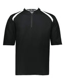 Holloway Youth Clubhouse Short Sleeve Quarter-Zip Pullover