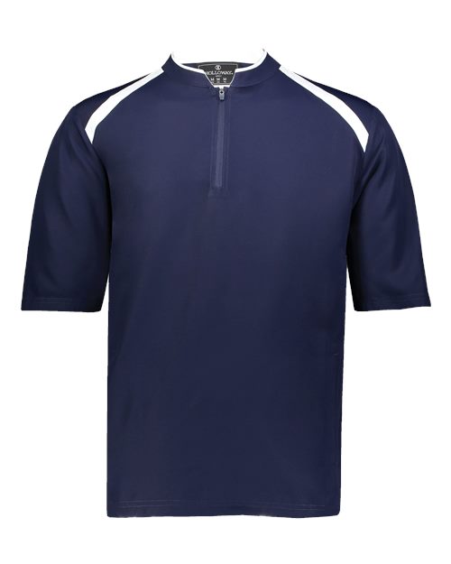 Holloway Youth Clubhouse Short Sleeve Quarter-Zip Pullover