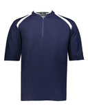 Holloway Youth Clubhouse Short Sleeve Quarter-Zip Pullover