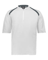 Holloway Youth Clubhouse Short Sleeve Quarter-Zip Pullover