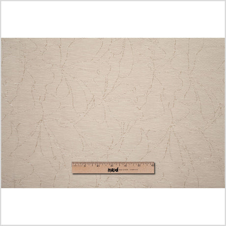 Spanish Sand Floral Poly Blended Woven
