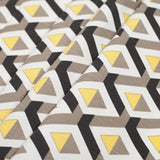 Spanish Yellow Geometric Woven