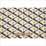 Spanish Yellow Geometric Woven