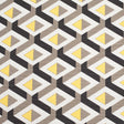 Spanish Yellow Geometric Woven