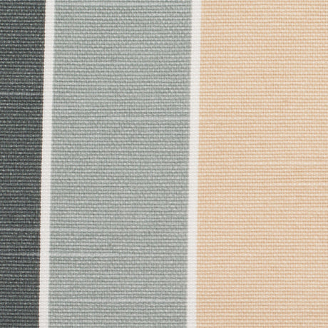 Spanish Gray-1 Striped Poly-Cotton Woven