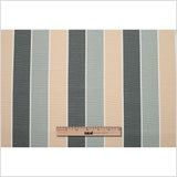 Spanish Gray-1 Striped Poly-Cotton Woven