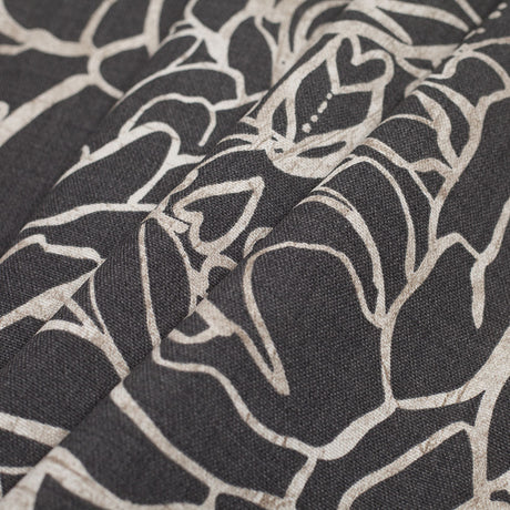 Spanish Gray Floral Woven
