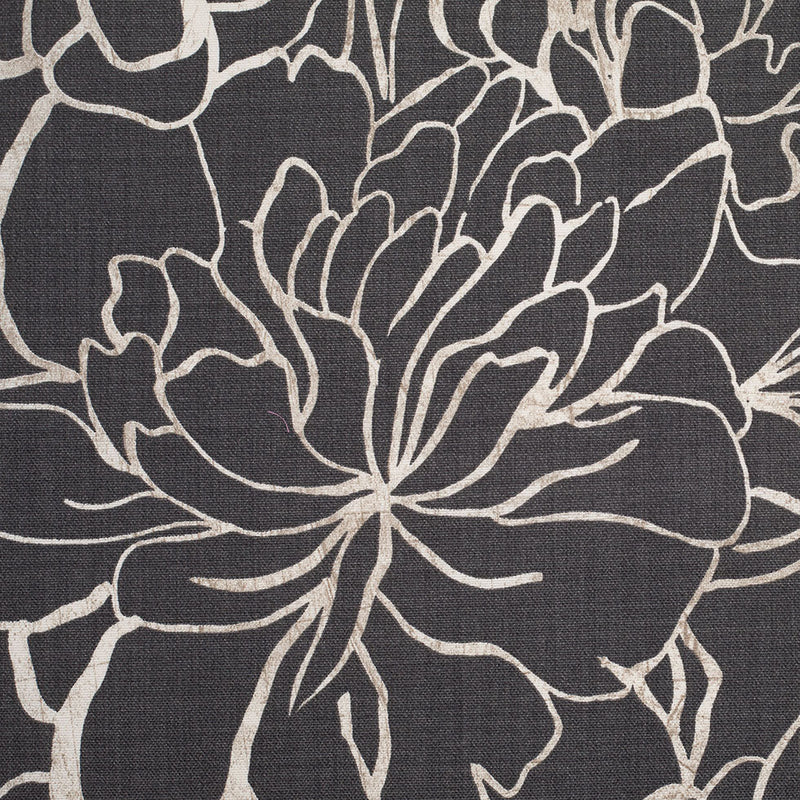 Spanish Gray Floral Woven