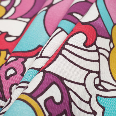 Spanish Spring Floral Woven
