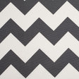 Spanish Gray/White Geometric Poly-Cotton Woven