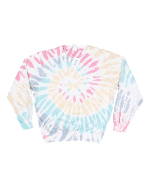 Premium Tie-Dyed Crewneck Sweatshirt