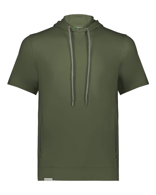 Eco Revive™ Ventura Soft Knit Short Sleeve Hoodie