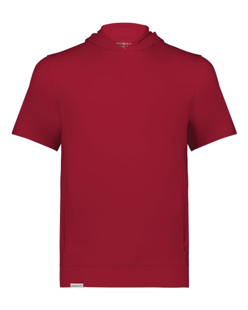 Youth Eco Revive Ventura Soft Knit Short Sleeve Hooded Sweatshirt