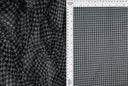 1 Yard Polyester Spandex 80 GSM Mesh Fabric Houndstooth Print Lightweight Stretch Soft 54" Width