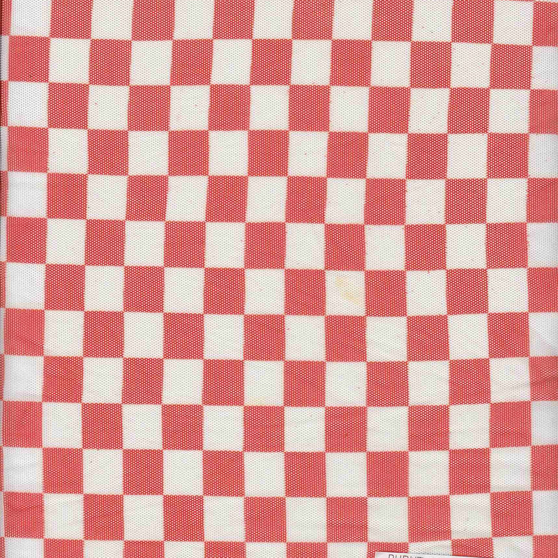 1 Yard Polyester Spandex Mesh Fabric Checkered Geometric Print Lightweight Stretch 54" Width