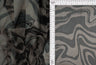 Flocked Mesh Stretch Fabric Geometric