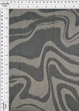 1 Yard Geometric Mesh Fabric 1 Yard Lightweight Stretch Sheer Print 54" Wide