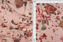 Tela de punto cepillado DTY con estampado floral, 1 yarda, suave, elástica y con caída suave, 58/60 pulgadas de ancho