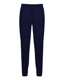 Women's Cotton Blend Athletic Fleece Joggers with Ribbed Cuffs